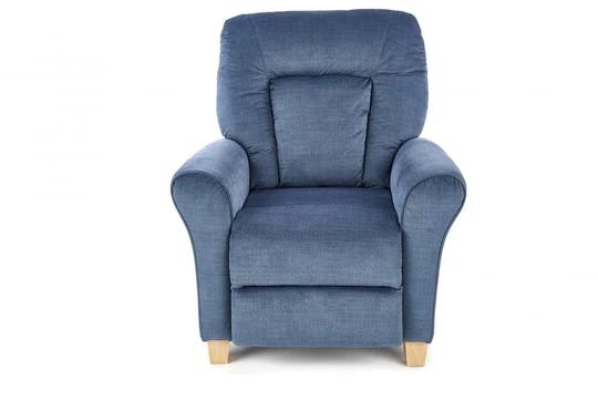 BARD modré relaxační křeslo s polohováním