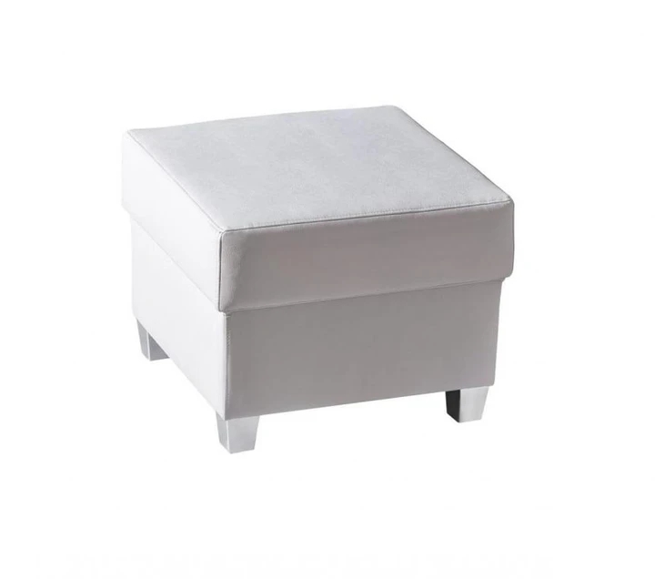 OCTAVIE taburet v pravé kůži