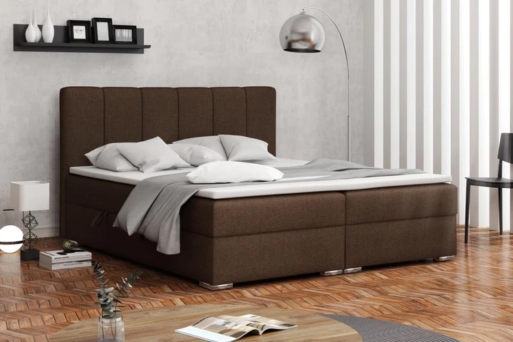 DENALI kontinentální postel boxspring 180x200 s úložným prostorem