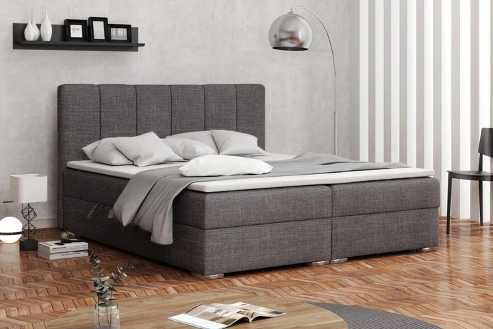 DENALI kontinentální postel boxspring 180x200 s úložným prostorem