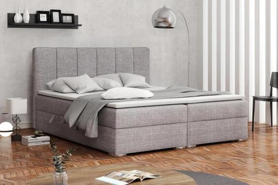 DENALI kontinentální postel boxspring 160x200 s úložným prostorem