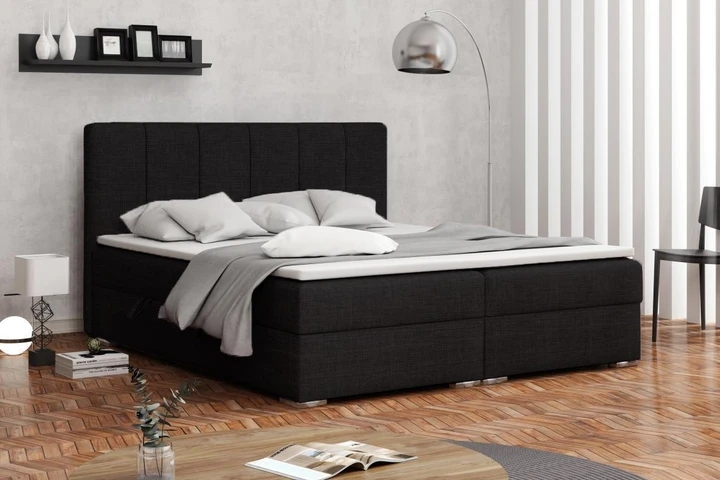 DENALI kontinentální postel boxspring 140x200 s úložným prostorem