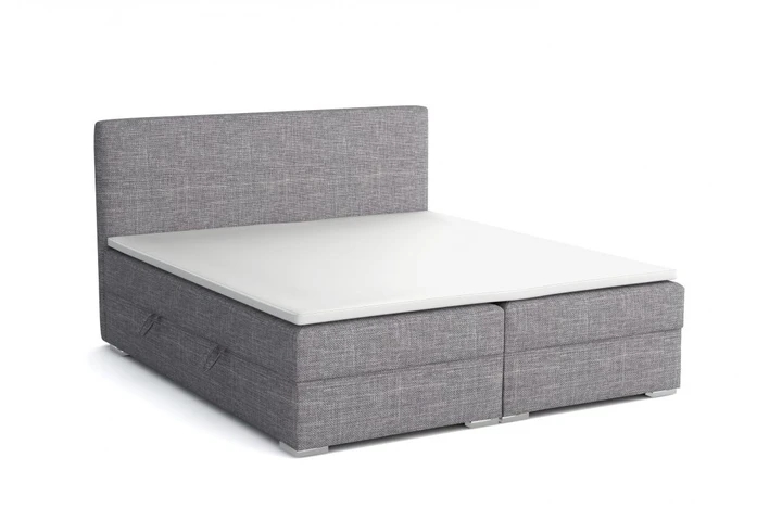 DETROIT kontinentální postel boxspring 140x200 s úložným prostorem