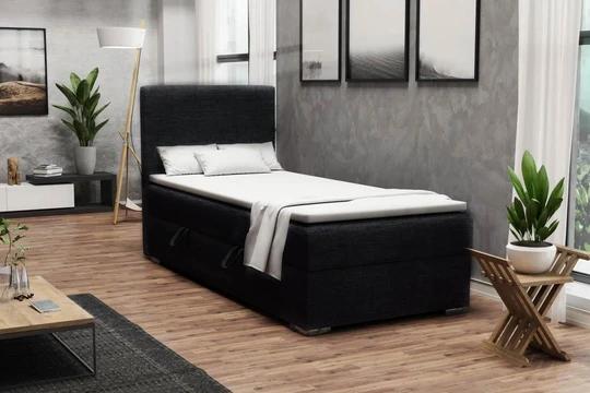 DETROIT MINI kontinentální postel boxspring 90x200 s úložným prostorem