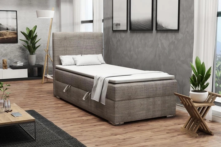 DETROIT MINI kontinentální postel boxspring 90x200 s úložným prostorem