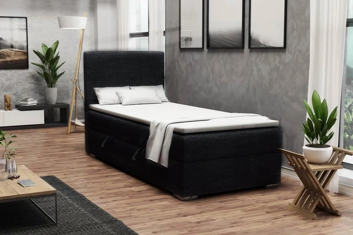 DETROIT MINI kontinentální postel boxspring 90x200 s úložným prostorem