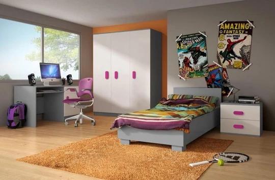 MIKI V dětská sestava, šedý korpus