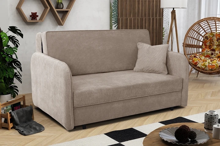 EURÉKA III rozkládací pohovka s úložným prostorem