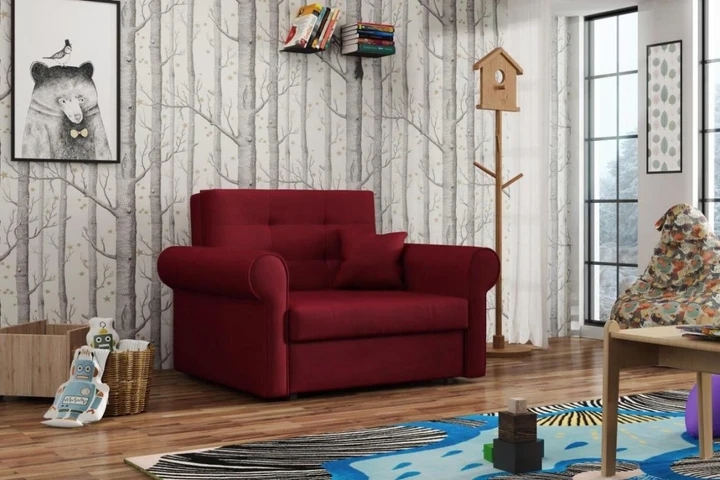 FLAVIE I velké rozkládací křeslo s úložným prostorem