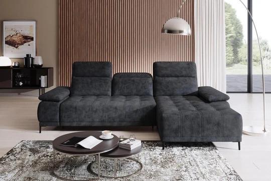 DIEGO MINI rohová sedací souprava s nastavitelnou hloubkou sezení