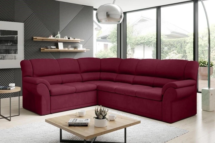 MINOS velká rohová rozkládací sedačka s úložným prostorem