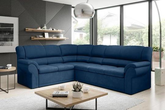 MINOS velká rohová rozkládací sedačka s úložným prostorem