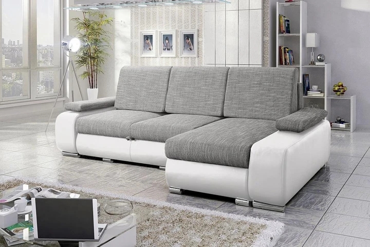 GOGOL rozkládací rohová sedačka s úložným prostorem