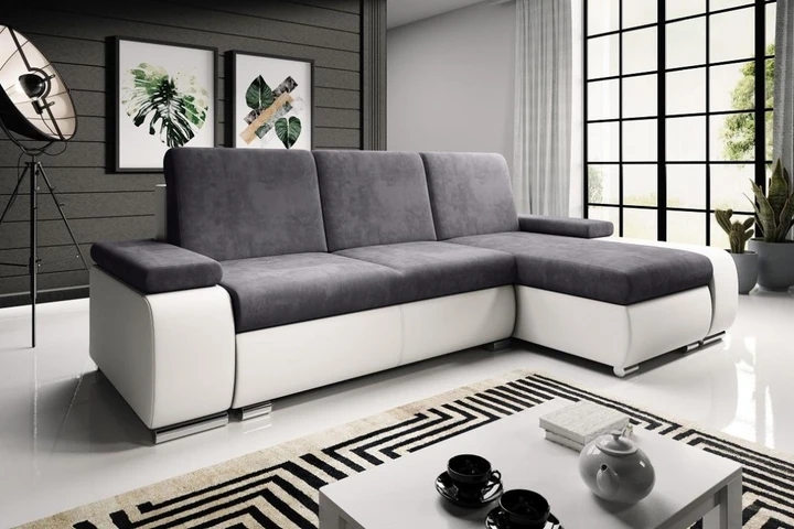 GOGOL rozkládací rohová sedačka s úložným prostorem