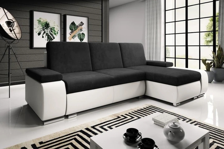 GOGOL rozkládací rohová sedačka s úložným prostorem