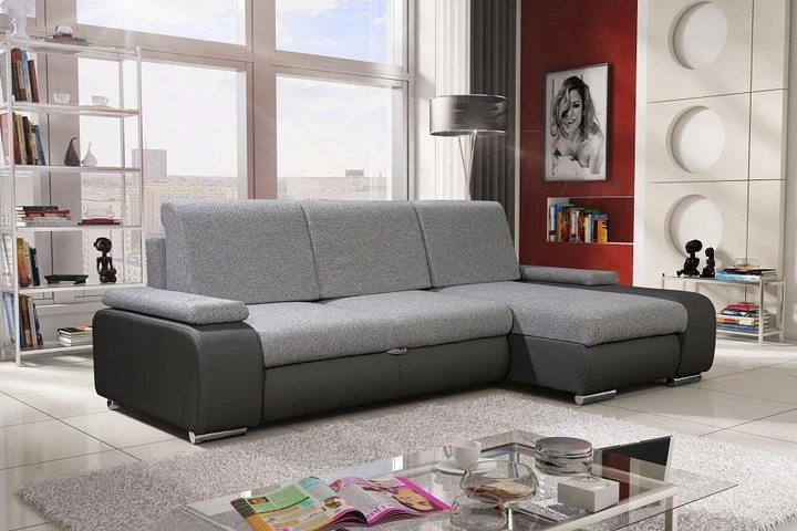 GOGOL rozkládací rohová sedačka s úložným prostorem