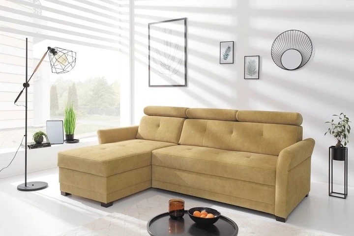 RUBIOLA moderní rohová sedačka s rozkládací funkcí