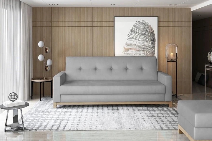 VALON klasická rozkládací pohovka s úložný prostorem