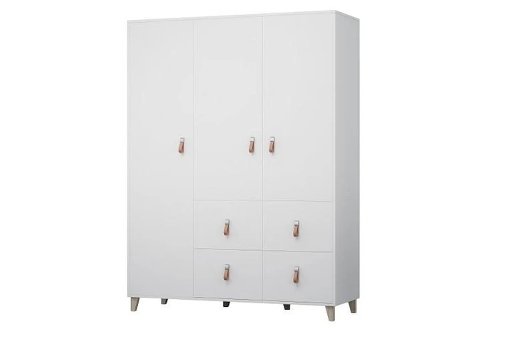 SEVERA sestava do studentského pokoje, dekor bílá