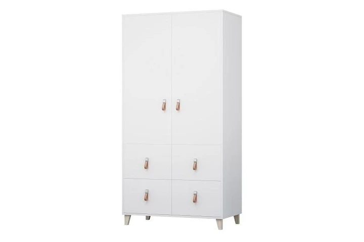 SEVERA sestava do studentského pokoje, dekor bílá