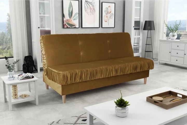 KALE MINI rozkládací pohovka s úložným prostorem