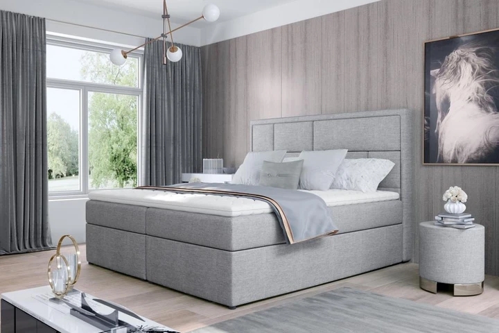MILKA 180x200 boxspring postel