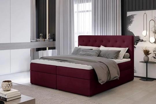 NORA 160x200 boxspring postel s úložným prostorem