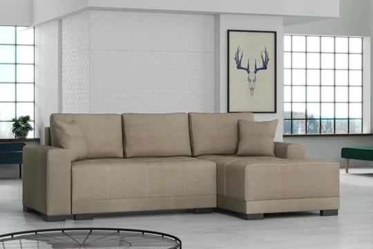 DENTON rozkládací rohová sedačka s úložným prostorem