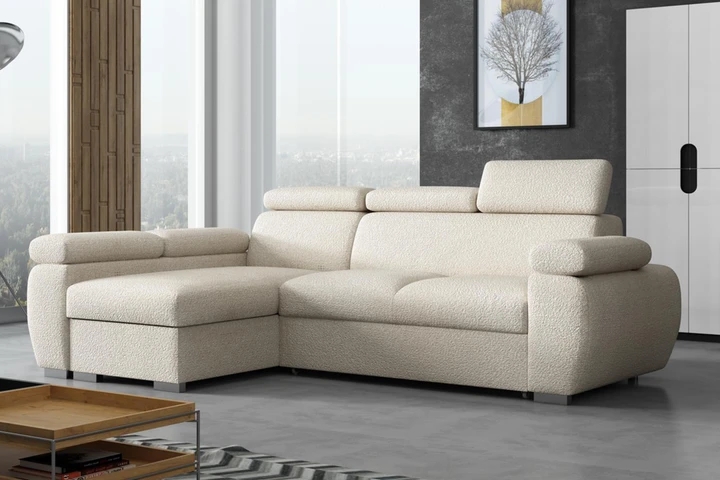 SEATTLE rozkládací sedací souprava s polohovacími opěrkami