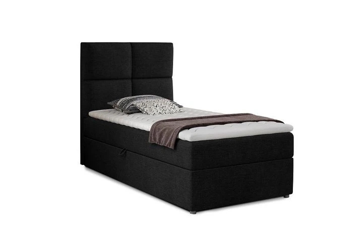 LYRIA boxspring postel 90x200 s úložným prostorem