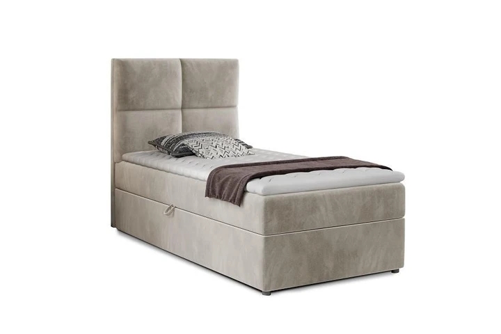 LYRIA boxspring postel 90x200 s úložným prostorem