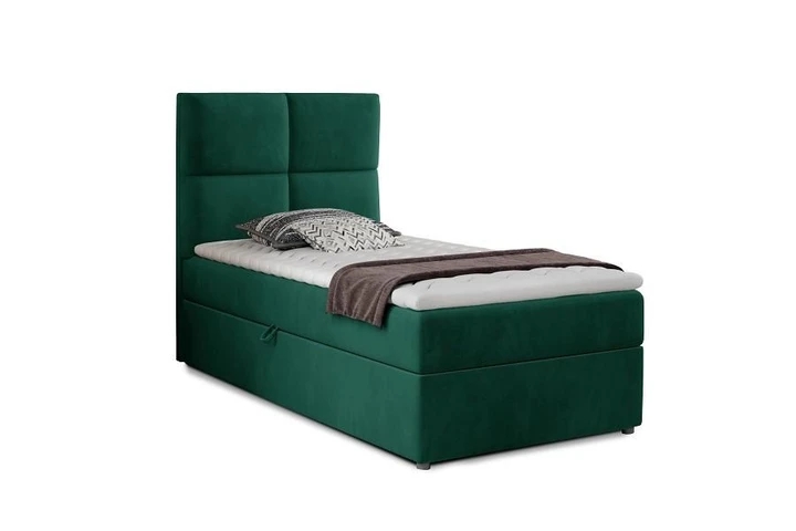 LYRIA boxspring postel 90x200 s úložným prostorem