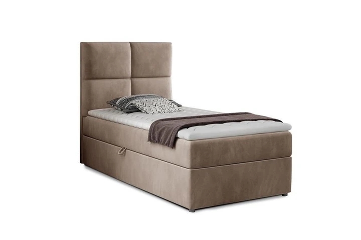 LYRIA boxspring postel 90x200 s úložným prostorem