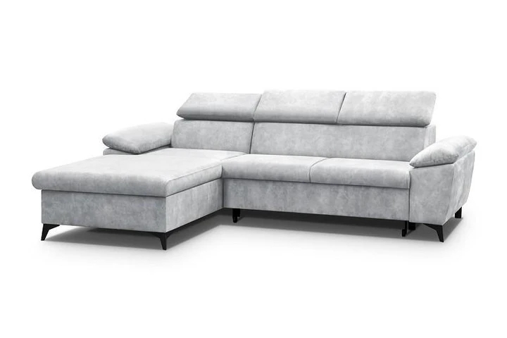 FAREL rozkládací rohová sedací souprava s polohovacími záhlavníky