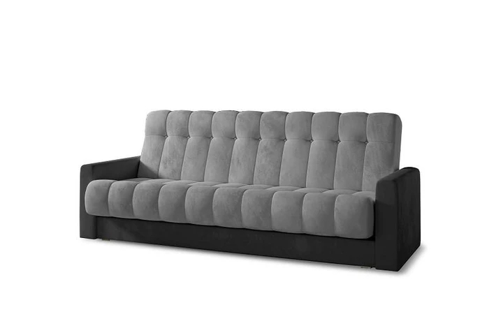 HAMLEN retro rozkládací pohovka s úložným prostorem