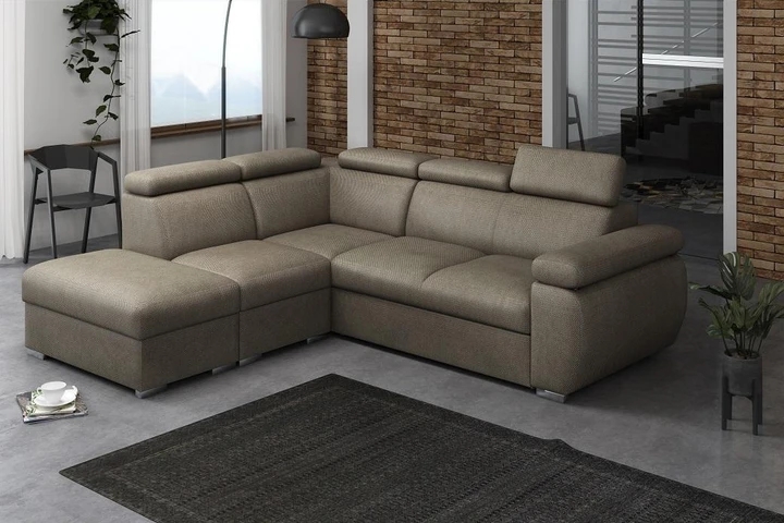 SEATTLE 10 rozkládací sedací souprava s taburetem a polohovacími opěrkami