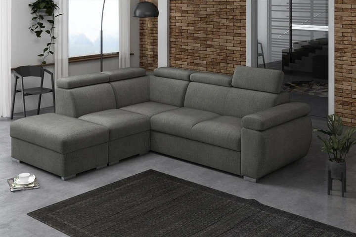 SEATTLE 10 rozkládací sedací souprava s taburetem a polohovacími opěrkami