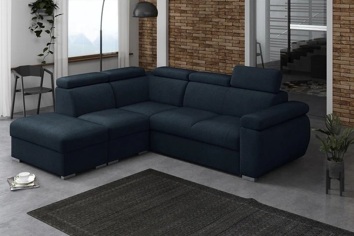 SEATTLE 10 rozkládací sedací souprava s taburetem a polohovacími opěrkami