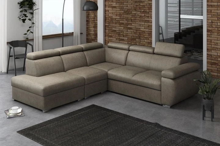 SEATTLE 11 rozkládací sedací souprava s polohovacími opěrkami