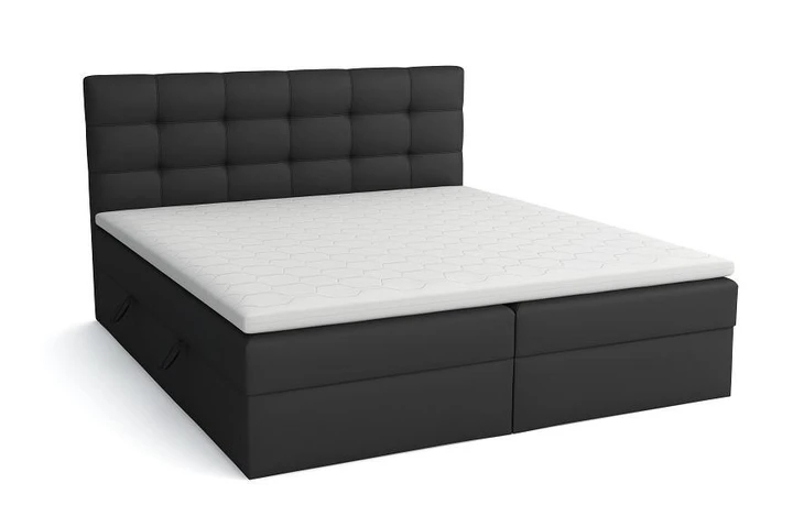 APIRO kontinentální postel boxspring 140x200 s úložným prostorem