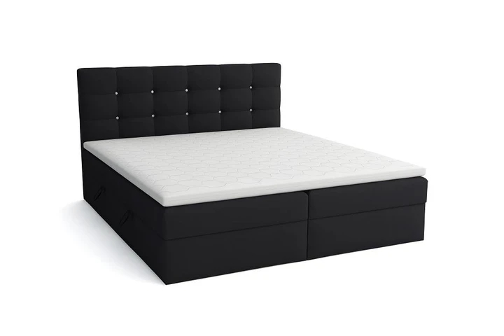 FERNO kontinentální postel boxspring 160x200 s úložným prostorem