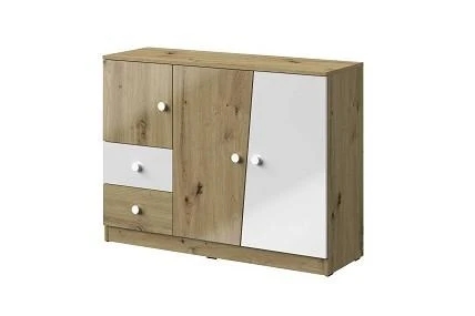 NERO sestava do studentského pokoje v lesklém provedení