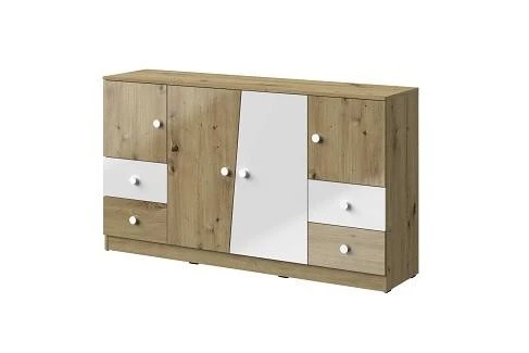 NERO sestava do studentského pokoje v lesklém provedení