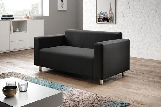 VINCENZA 2 moderní pohovka, černá