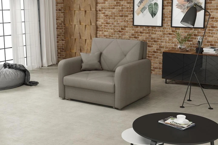 ABONY I rozkládací křeslo s úložným prostorem