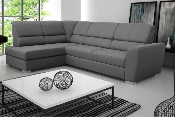 EDA rozkládací sedací souprava s regulovatelnou opěrkou, zelená