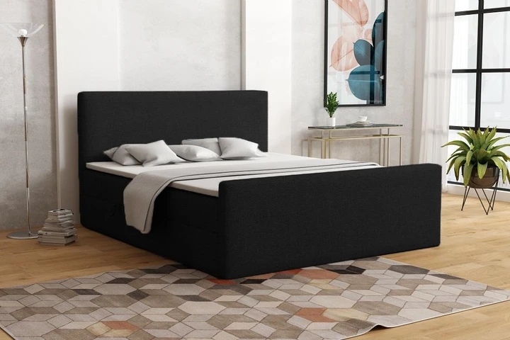 ZITA kontinentální postel boxspring 140x200 s úložným prostorem