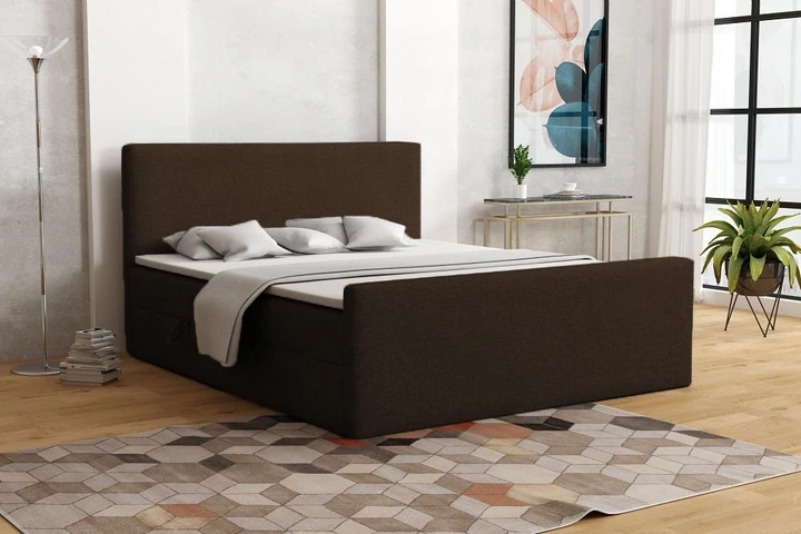 ZITA kontinentální postel boxspring 180x200 s úložným prostorem
