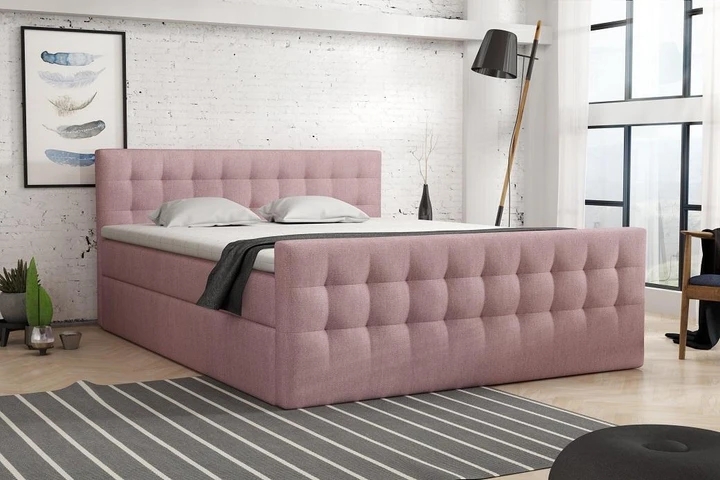 HEINE kontinentální postel boxspring 140x200