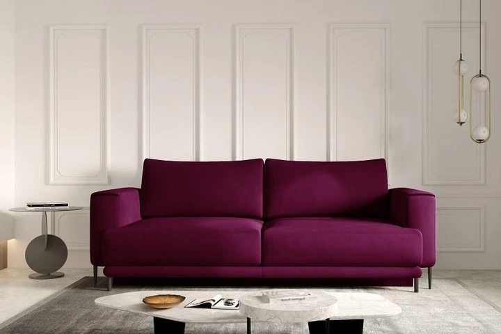 SAVA moderní rozkládací pohovka s úložným prostorem